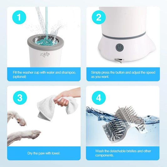 Pet Salon - Automatic Dog Paw Cleaner