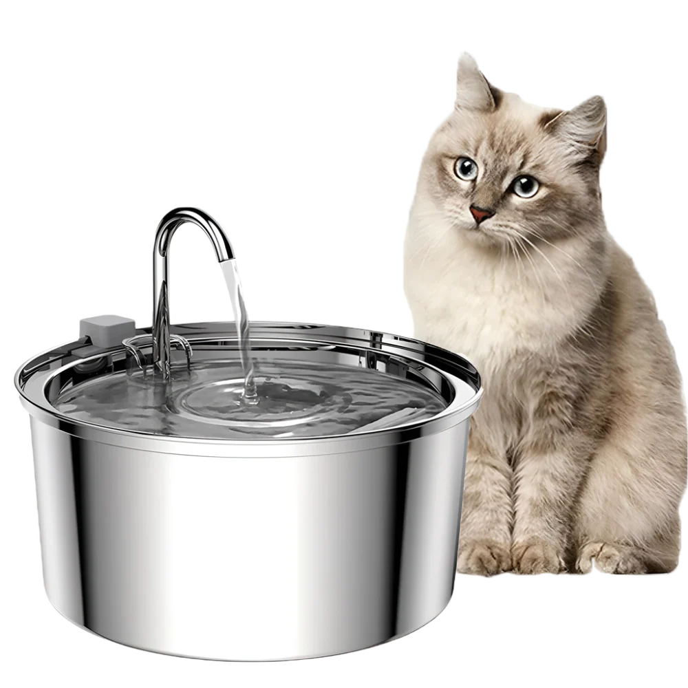 Stainless Steel Automatic Pet Water Fountain